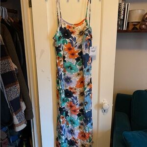 O'Neill floral maxi dress